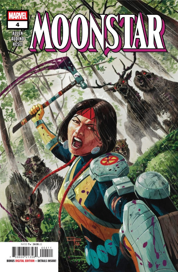 MOONSTAR #4 DAVID WACHTER A COVER