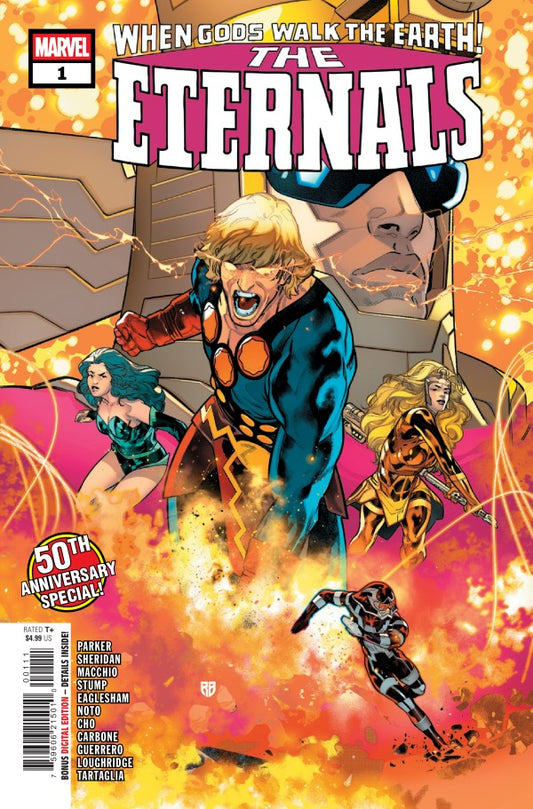 ETERNALS 50TH ANNIVERSARY SPECIAL #1 R.B. SILVA A COVER