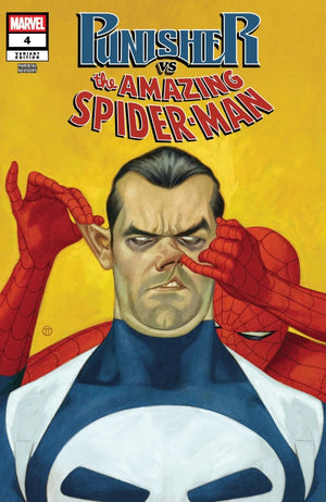 PUNISHER VS. SPIDER-MAN #4 JULIAN TOTINO TODESCO B COVER
