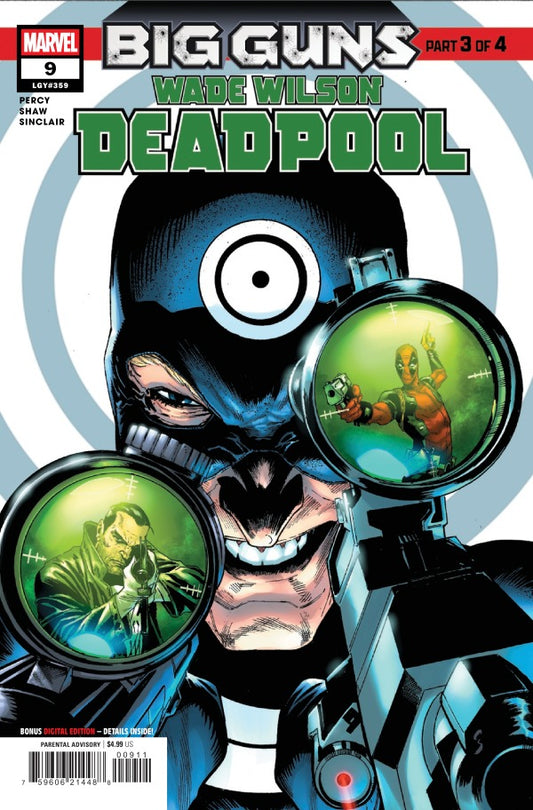 WADE WILSON: DEADPOOL #9 GEOFF SHAW A COVER