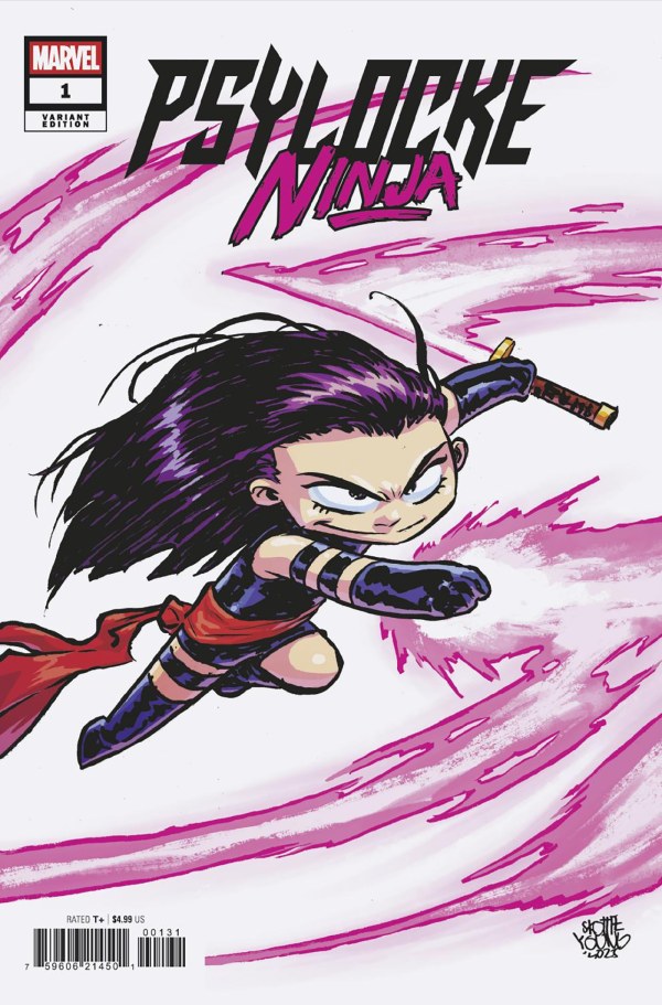PSYLOCKE: NINJA #1 SKOTTIE YOUNG C COVER