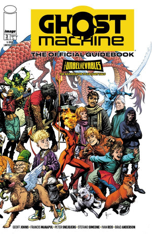 GHOST MACHINE THE OFFICIAL GUIDEBOOK #3 (OF 5) WRAPAROUND GARY FRANK & BRAD ANDERSON A COVER