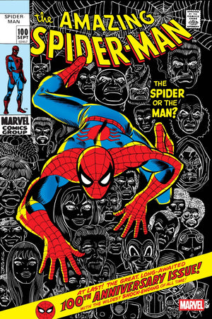 AMAZING SPIDER-MAN #100 FACSIMILE JOHN ROMITA SR. A COVER