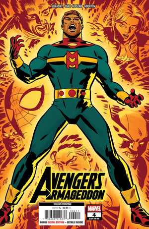 AVENGERS: ARMAGEDDON #4 2ND PRINTING MICHAEL CHO A COVER