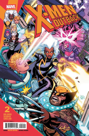 X-MEN: OUTBACK #2 RUSSELL DAUTERMAN A COVER