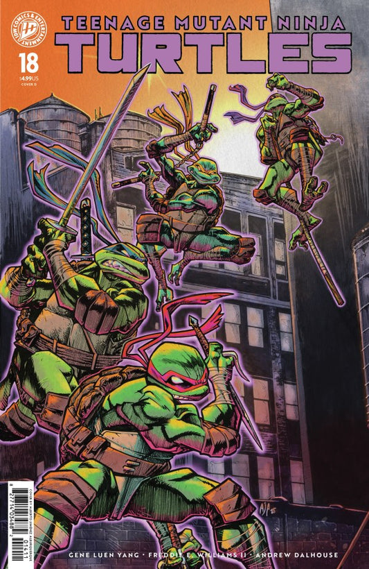 TEENAGE MUTANT NINJA TURTLES #18 JIMENEZ ALBURQUERQUE D COVER