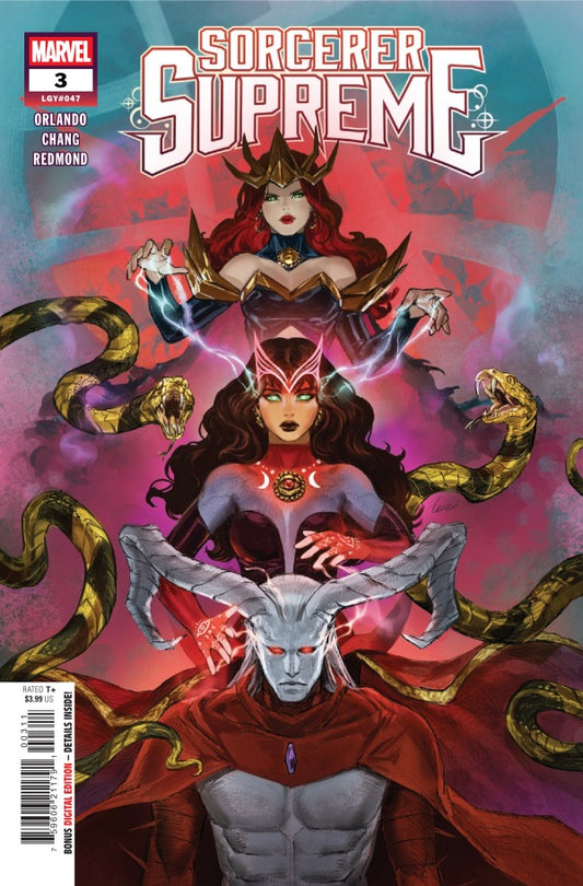 SORCERER SUPREME #3 LESLEY "LERIX" LI A COVER