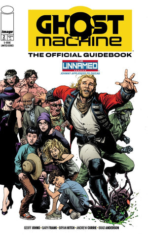 GHOST MACHINE THE OFFICIAL GUIDEBOOK #2 (OF 5) WRAPAROUND GARY FRANK & BRAD ANDERSON A COVER