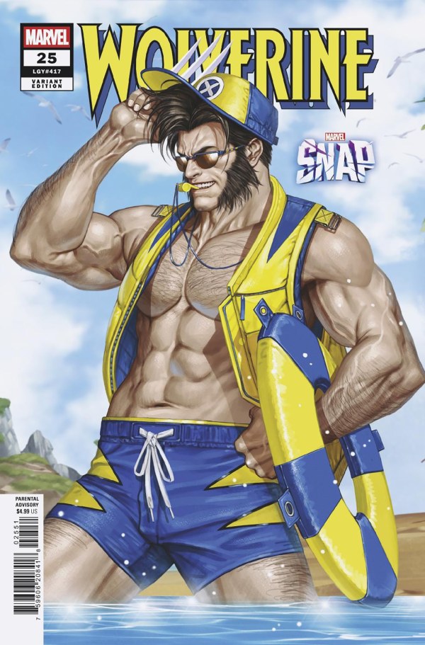 WOLVERINE #25 MARVEL SNAP SWIMSUIT INHYUK LEE E COVER