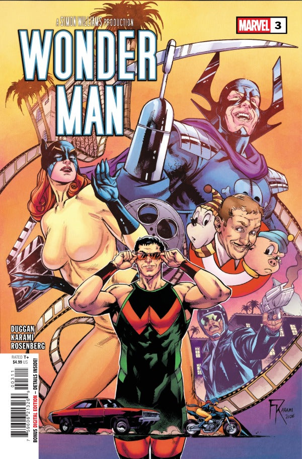 WONDER MAN #3 FARID KARAMI A COVER