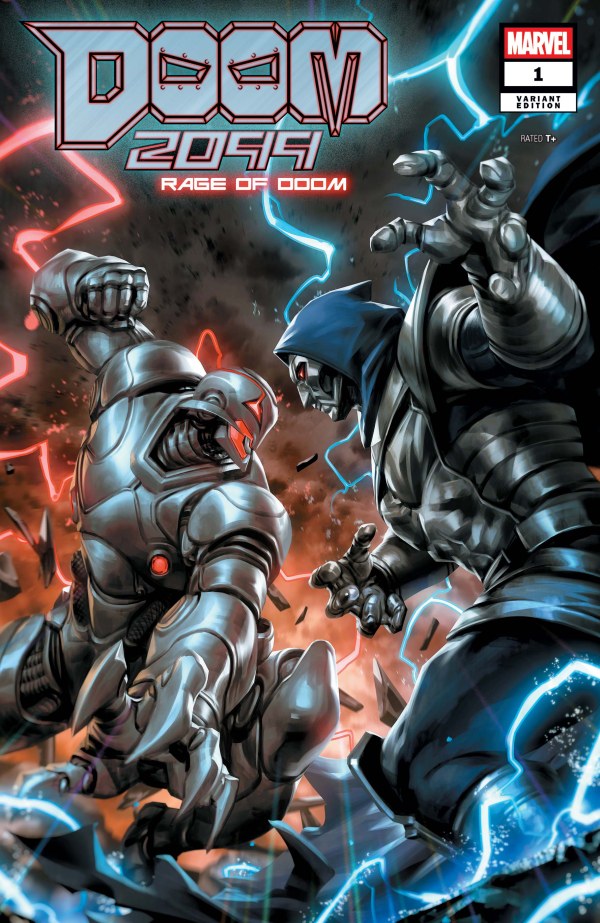 DOOM 2099: RAGE OF DOOM #1 DERRICK CHEW C COVER