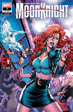 MARC SPECTOR: MOON KNIGHT #7 MARY JANE WATSON TODD NAUCK B COVER