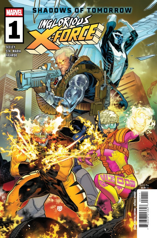 INGLORIOUS X-FORCE #1 R.B. SILVA A COVER