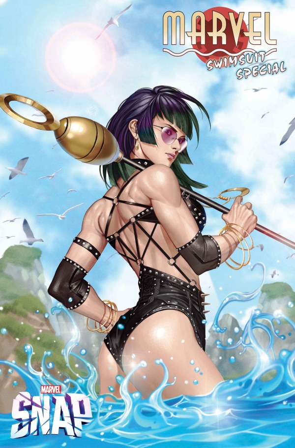 MARVEL SWIMSUIT SPECIAL: BRAND NEW BEACH DAY #1 MARVEL SNAP SWIMSUIT INHYUK LEE F COVER