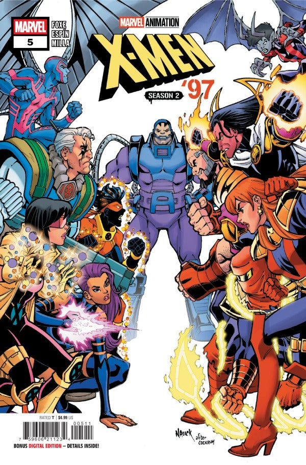 X-MEN '97: SEASON TWO #5 TODD NAUCK A COVER