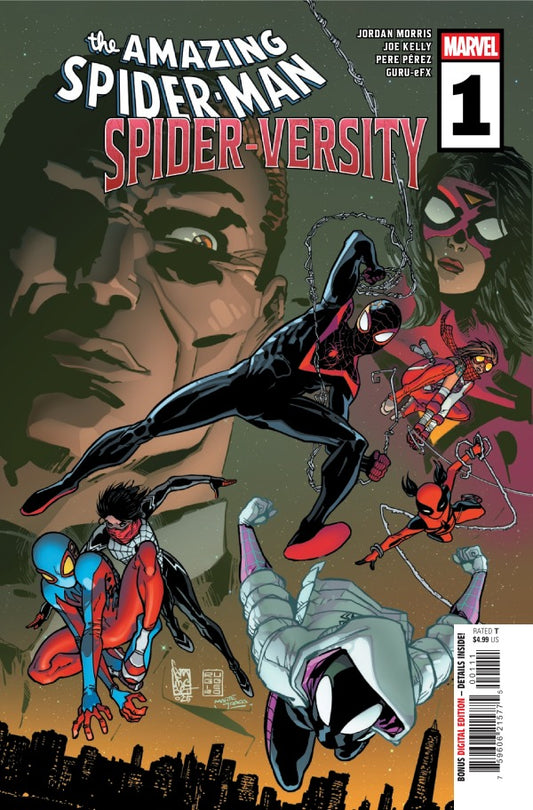 AMAZING SPIDER-MAN: SPIDER-VERSITY #1 GIUSEPPE CAMUNCOLI A COVER