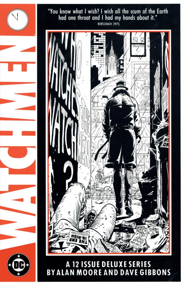 WATCHMEN #2 (OF 12) FACSIMILE EDITION DAVE GIBBONS B COVER