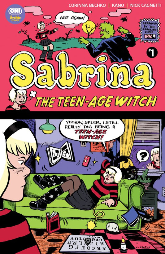 SABRINA THE TEENAGE WITCH #1 CAROLINE CASH D COVER