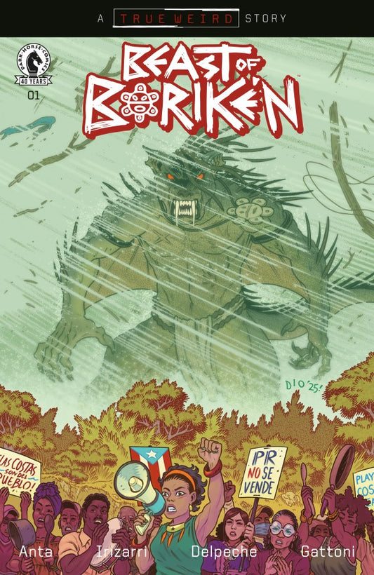 THE BEAST OF BORIKEN #1 DANIEL IRIZARRI A COVER