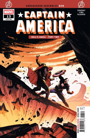 CAPTAIN AMERICA #13 VALERIO SCHITI A COVER