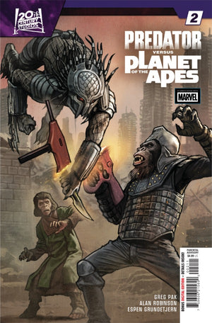PREDATOR VS. THE PLANET OF THE APES #2 STONEHOUSE A COVER