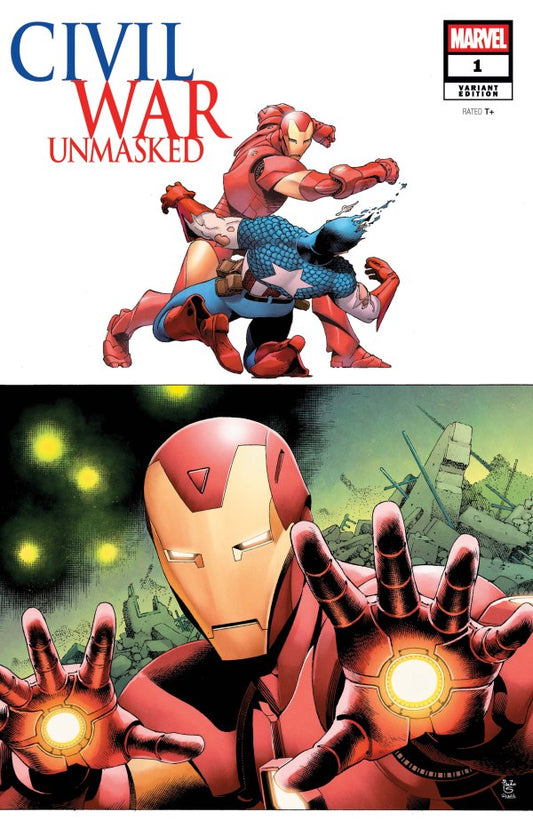 CIVIL WAR: UNMASKED #1 5-PART CONNECTING PAULO SIQUEIRA B COVER