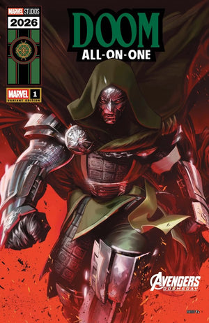 DOOM ALL-ON-ONE #1 MARVEL STUDIOS AVENGERS: DOOMSDAY ALEXANDER LOZANO E COVER