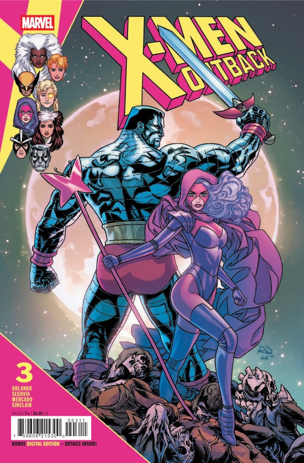 X-MEN: OUTBACK #3 RUSSELL DAUTERMAN A COVER