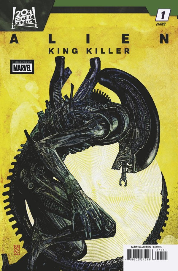 ALIEN: KING KILLER #1 ALEX MALEEV B COVER