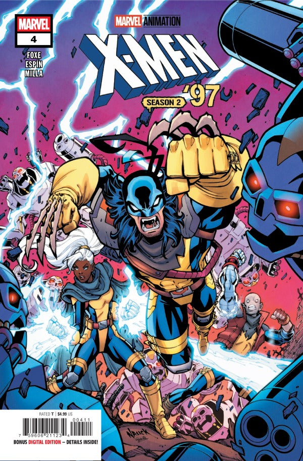 X-MEN '97: SEASON TWO #4 TODD NAUCK A COVER