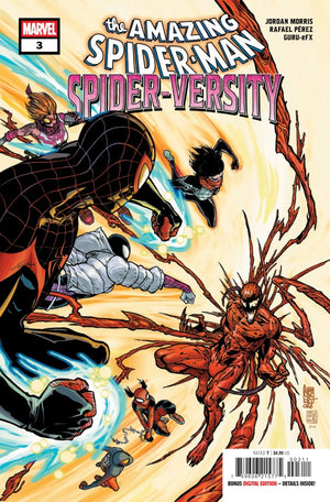AMAZING SPIDER-MAN: SPIDER-VERSITY #3 GIUSEPPE CAMUNCOLI A COVER