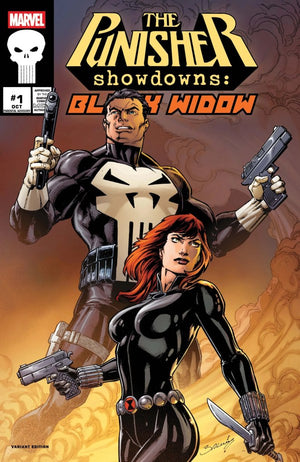 PUNISHER SHOWDOWNS: BLACK WIDOW #1 MARK BAGLEY C COVER