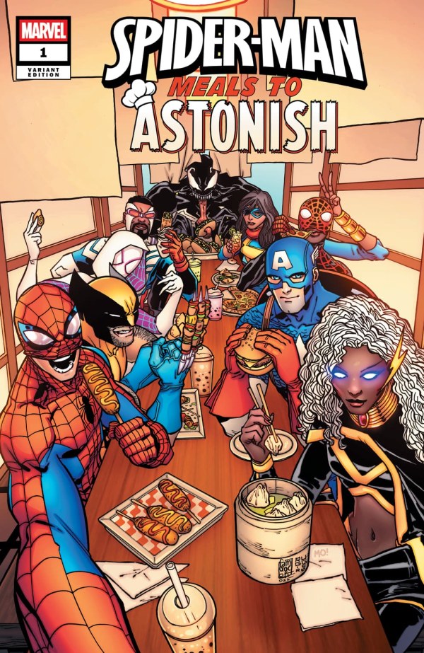 SPIDER-MAN: MEALS TO ASTONISH #1 GIUSEPPE CAMUNCOLI C COVER