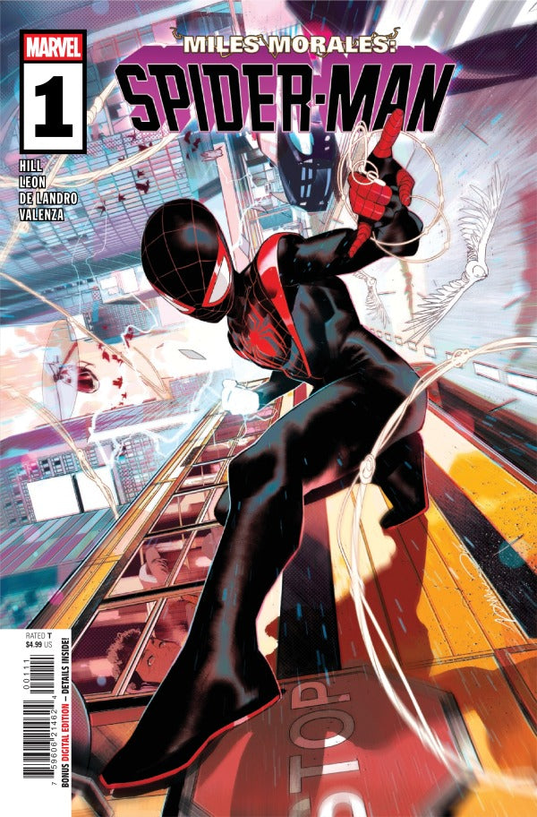 MILES MORALES: SPIDER-MAN #1 SIMONE DI MEO A COVER