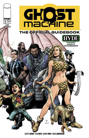 GHOST MACHINE THE OFFICIAL GUIDEBOOK #5 (OF 5) GARY FRANK & BRAD ANDERSON A COVER