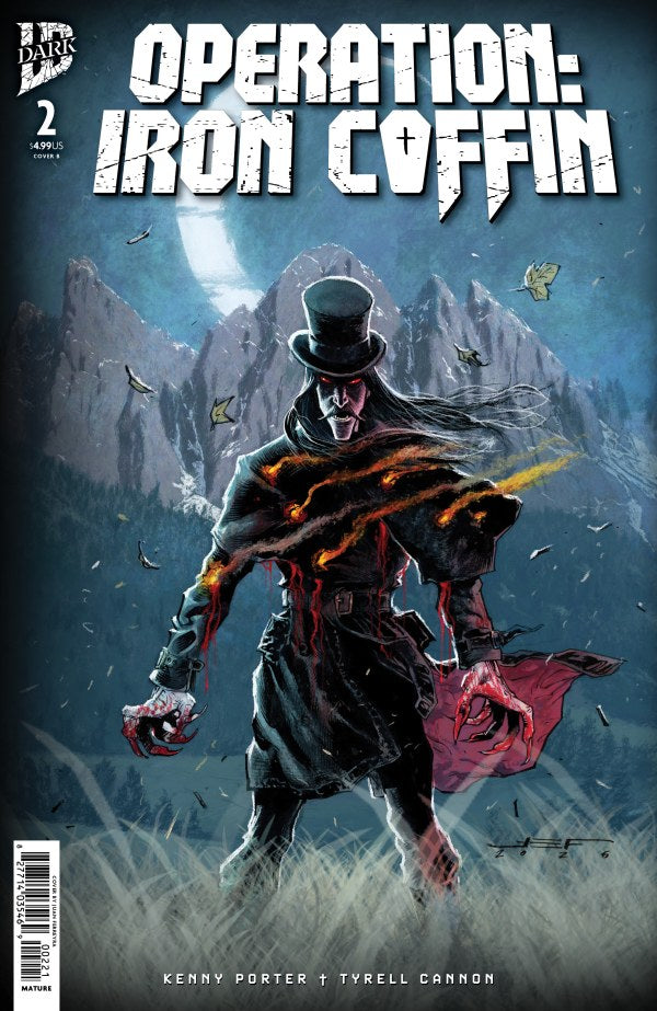 OPERATION: IRON COFFIN #2 JUAN FERREYRA B COVER
