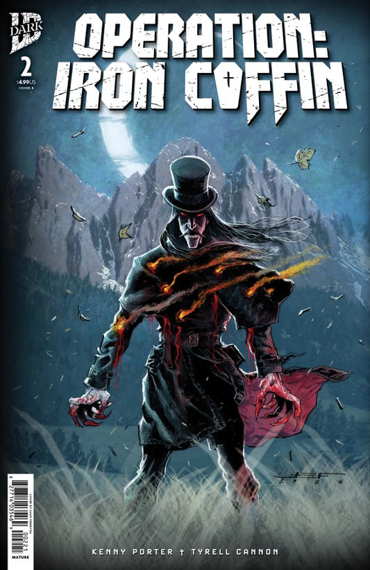 OPERATION: IRON COFFIN #2 JUAN FERREYRA B COVER