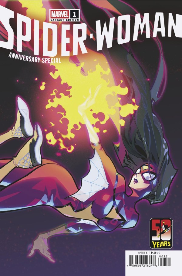 SPIDER-WOMAN 50TH ANNIVERSARY SPECIAL #1 ROSE BESCH B COVER