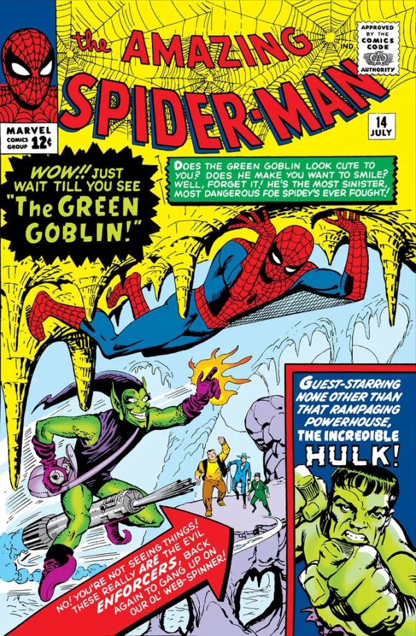 AMAZING SPIDER-MAN #14 FACSIMILE STEVE DITKO A COVER
