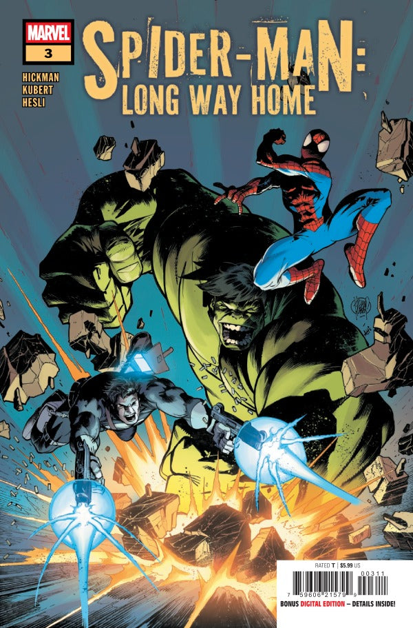SPIDER-MAN: LONG WAY HOME #3 ADAM KUBERT A COVER