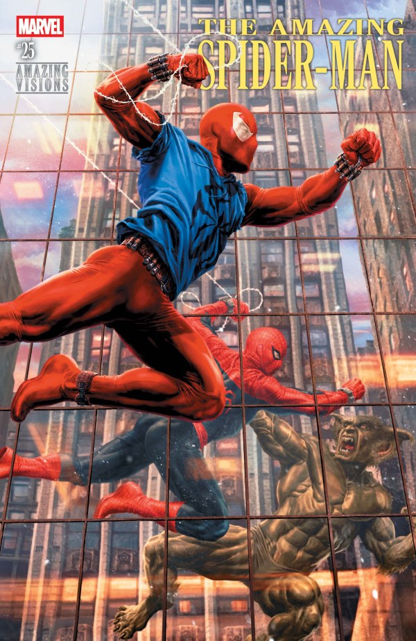 AMAZING SPIDER-MAN #25 LEE BERMEJO AMAZING VISIONS B COVER