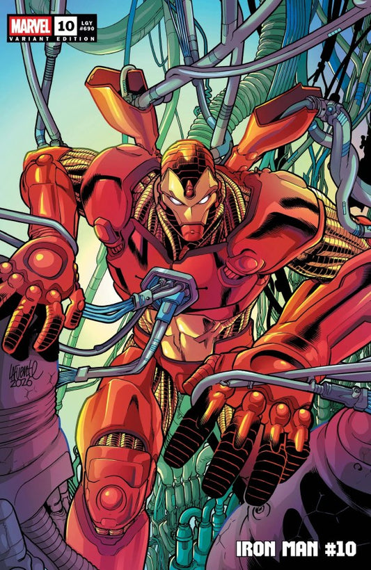 IRON MAN #10 DAVID LAFUENTE C COVER