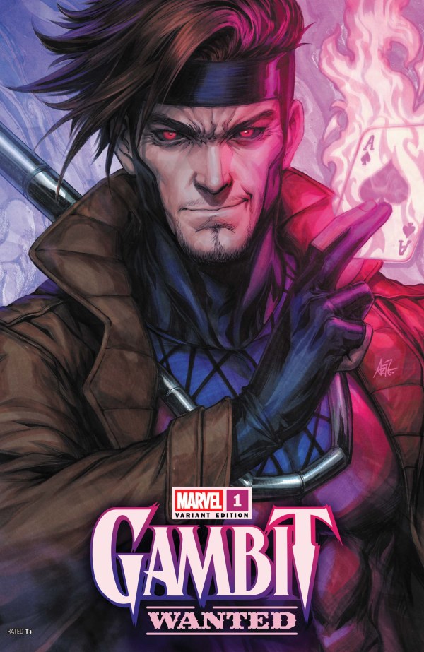 GAMBIT: WANTED #1 ARTGERM D COVER
