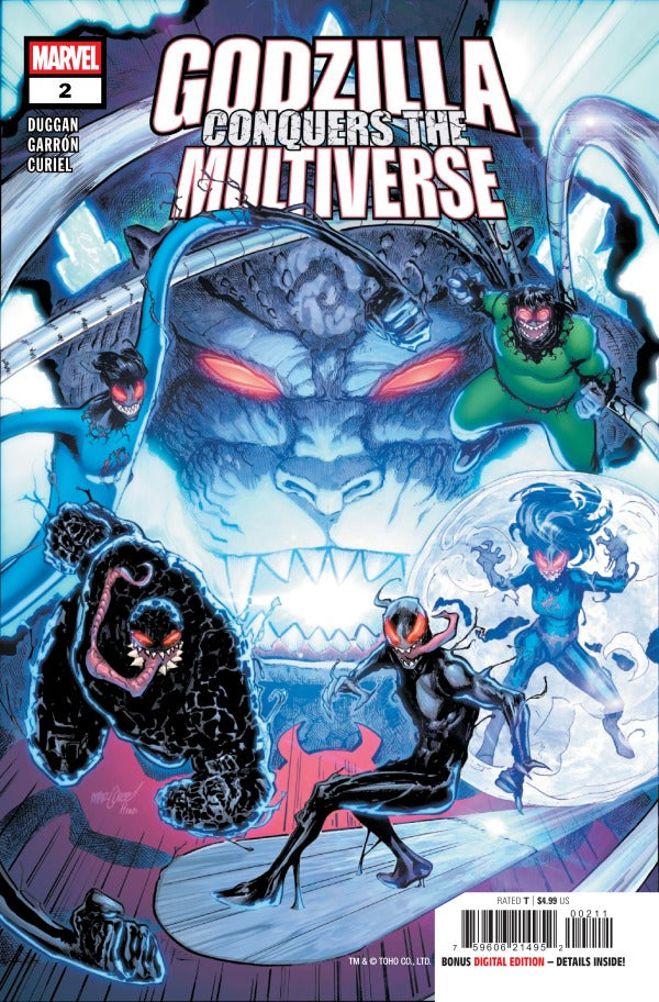 GODZILLA CONQUERS THE MULTIVERSE #2 DAVID MARQUEZ A COVER