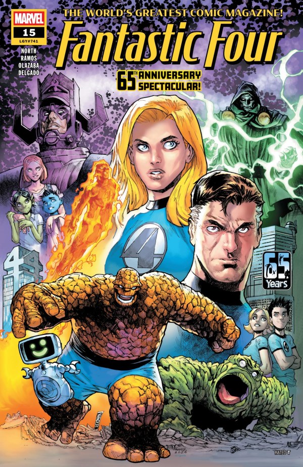 FANTASTIC FOUR #15 HUMBERTO RAMOS A COVER