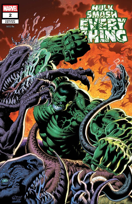 HULK: SMASH EVERYTHING #2 KYLE HOTZ C COVER