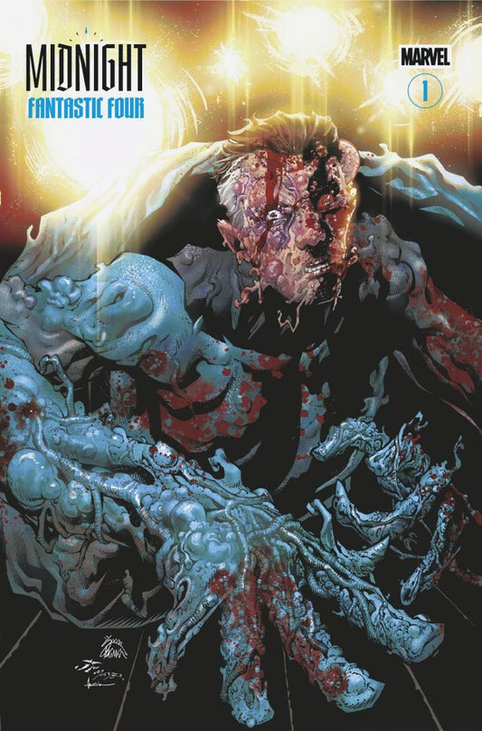 MIDNIGHT FANTASTIC FOUR #1 BLOODBATH RYAN STEGMAN B COVER
