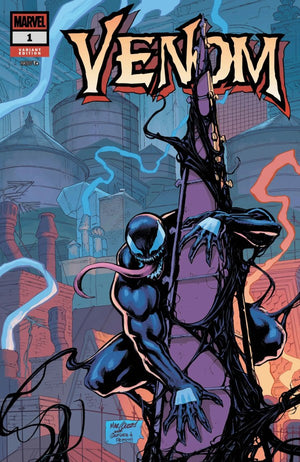 VENOM #1 HOMAGE DAVID MARQUEZ F COVER