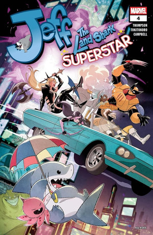 JEFF THE LAND SHARK: SUPERSTAR #4 GURIHIRU A COVER