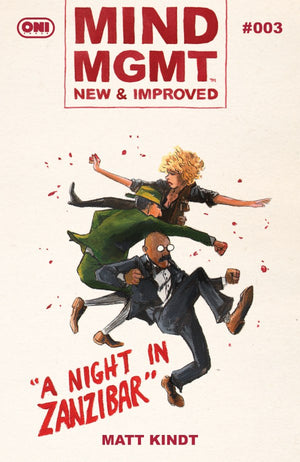 MIND MGMT NEW & IMPROVED #3 MATT KINDT A COVER